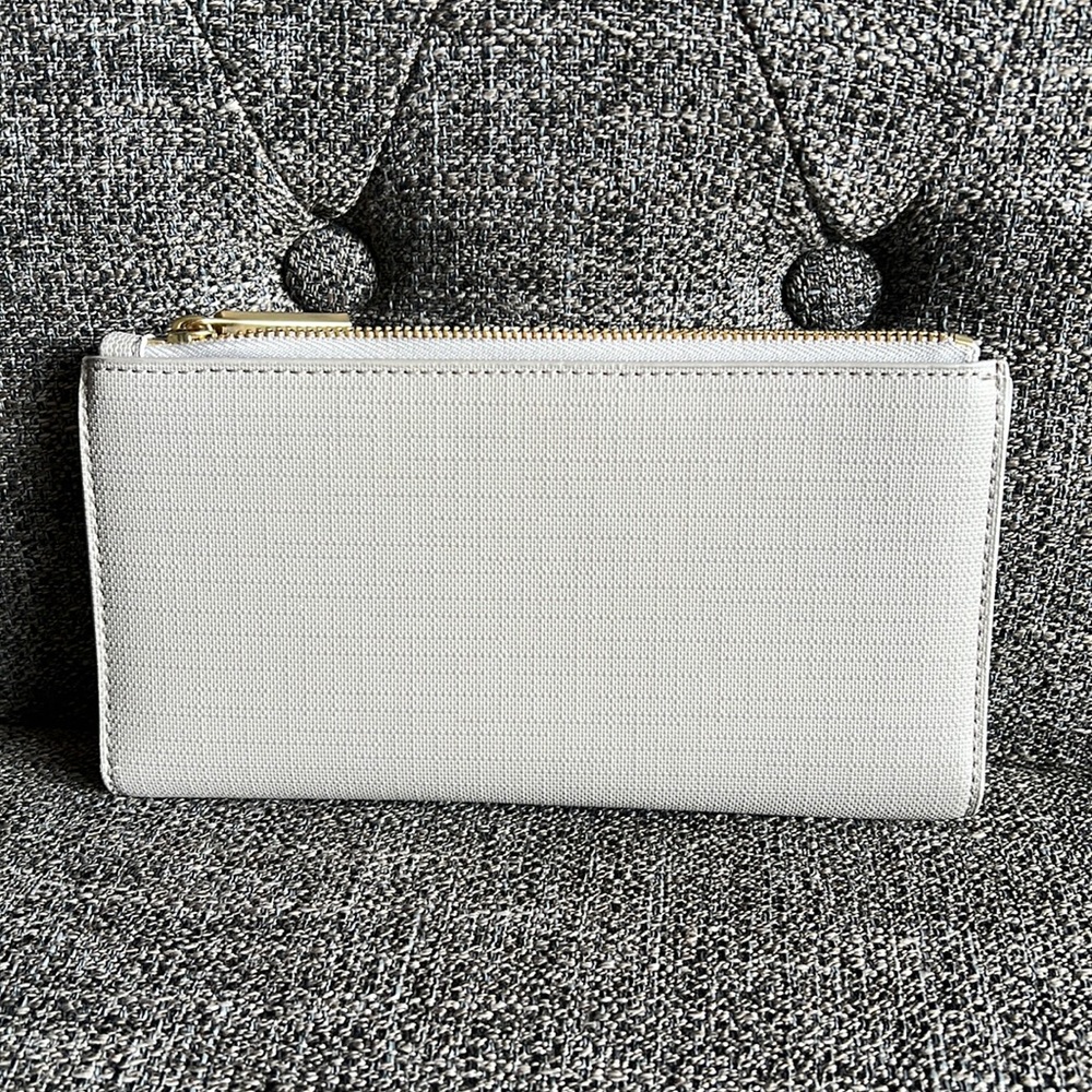 Dagne Dover Slim Wallet in grey